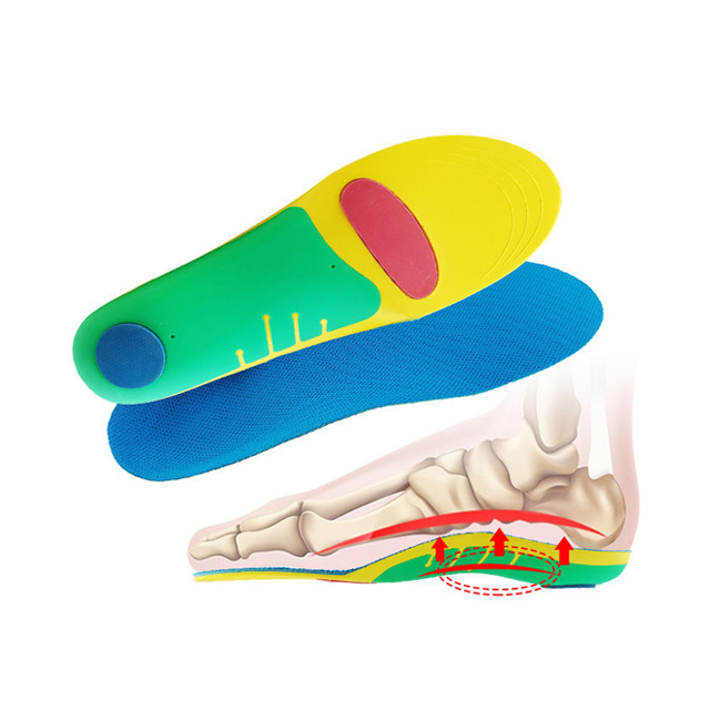 EVA Баскетбольные спортивные ортопедические формованные стельки для ухода за ногами
